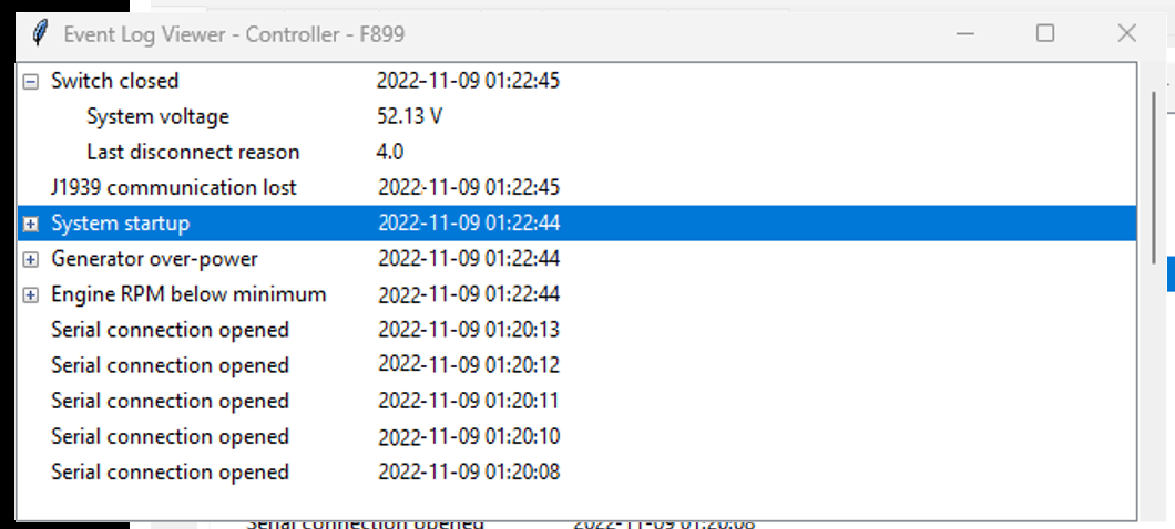 Event Log Viewer